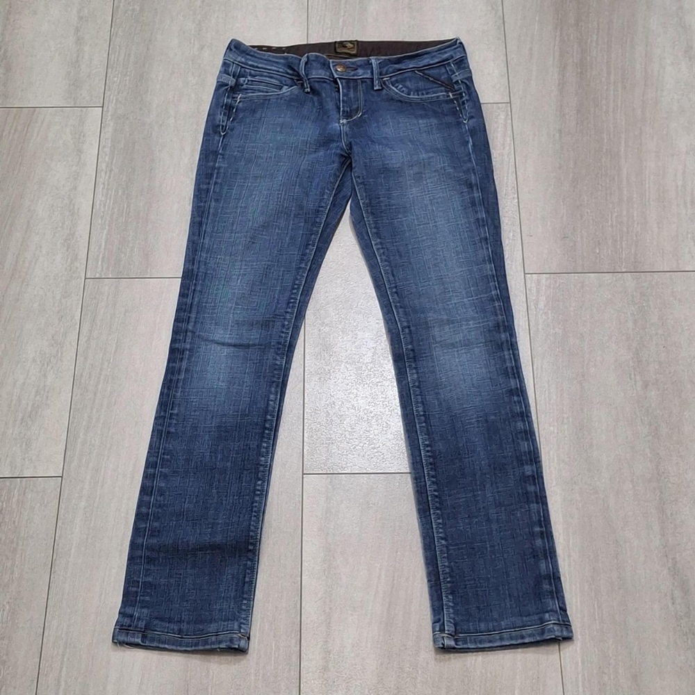 Brown Label Prancer Slim Bootcut Jeans Women's Sz 26 Dark Blue